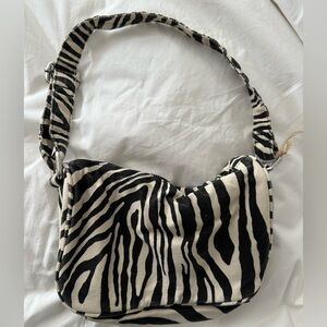 Brandy Melville Zebra Print Bag